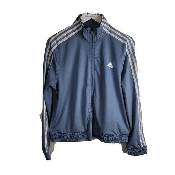 adidas Other - Adidas Mens Blue Activewear Track Jacket Size L